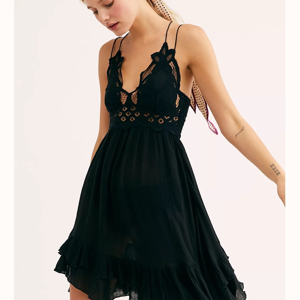 FP one adella slip dress